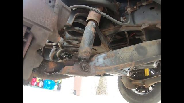 1999 Dodge Ram Gets New Front Shocks And Front Wheel Bearings смотреть онлайн