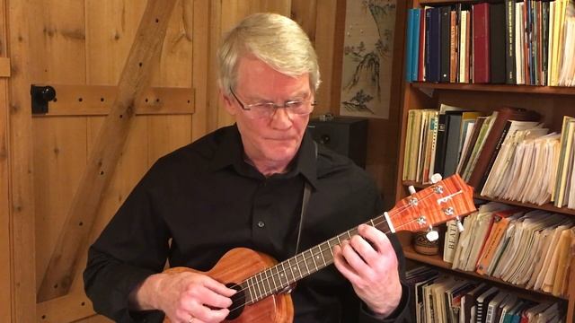 Prelude from cello suite no 2 by J S Bach: Daniel Estrem, ukulele смотреть онлайн