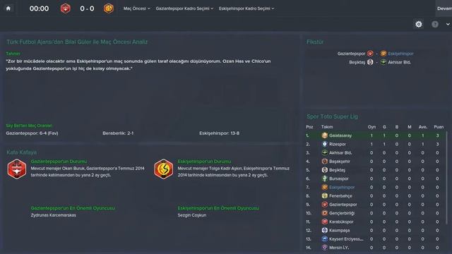 FM 2015 Oynuyoruz-Eskişehir Kariyeri-Bölüm 1 смотреть онлайн