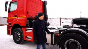Обзор Нового седельного тягача КАМАЗ 65806 в тяжелом весе!