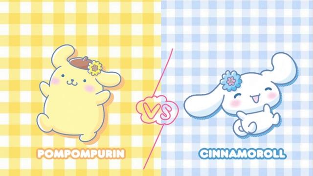 Cinnamoroll💙 Vs Pompompurin💛