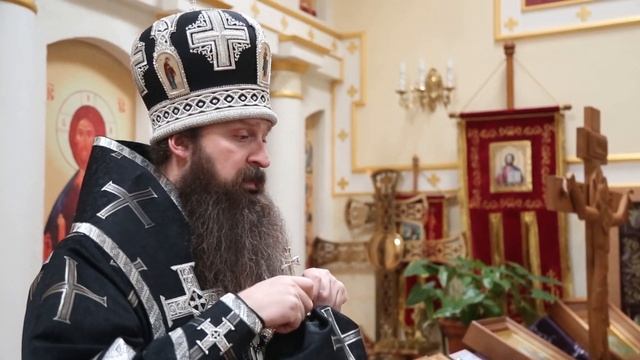 Проповедь архиепископа Антония в пятницу 4-ой седмицы Великого поста. Введенский храм г. Волковыска смотреть онлайн