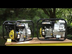 Обзор мотопомп HUTER MP 50 и MPD 80