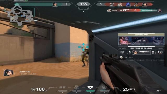 Best Valorant Crosshair for HS 😂 смотреть онлайн