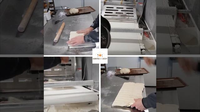 Pâte feuilletées 100% maison à l'Auberge de Liézey смотреть онлайн