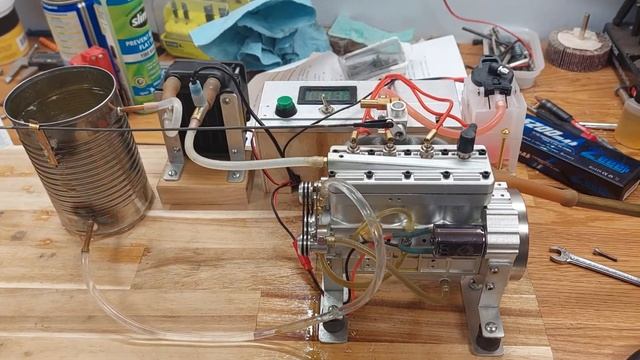 cison fl4-175 flathead engine first start, nitro. смотреть онлайн