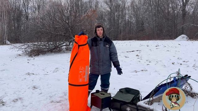 Установка ПАЛАТКИ КУБ подготовка к ночной рыбалке смотреть онлайн