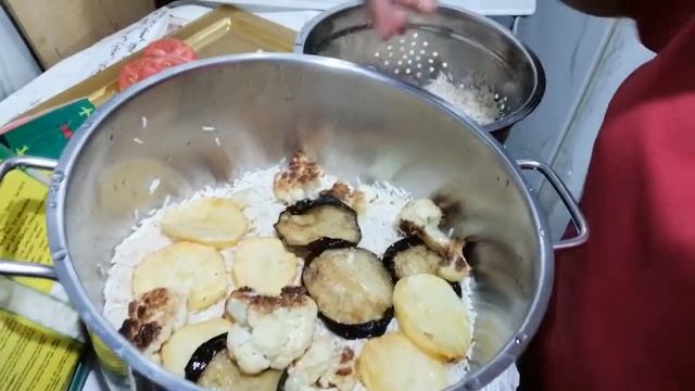 ##HOW TO MAKE RICE MAGLOBA## MY OWN VERSION##( ARABIC FOOD) смотреть онлайн