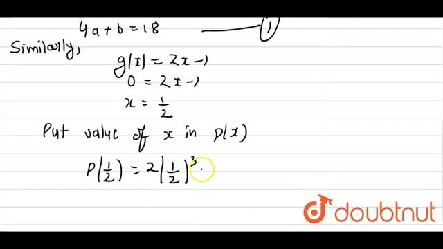 Find the values of a and b so that `(2x^(3)+ax^(2)+x+b)` has `(x+2) and (2x-1)` as factors. смотреть онлайн