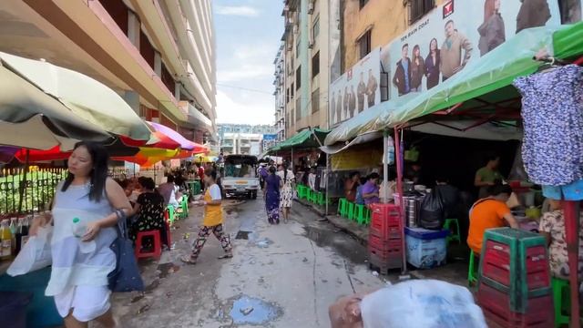🇲🇲 A Vibrant Street Life of Yangon смотреть онлайн