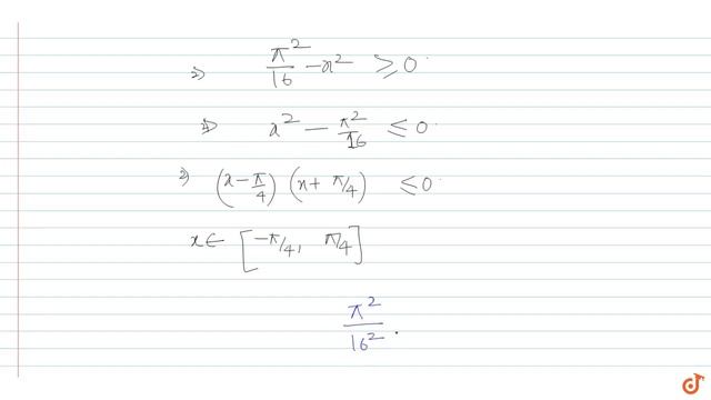 STATEMENT-1: The values of `f(x) = 3sin(sqrt(pi^2/16-x^2)` lie in the interval `[0,3/sqrt3]`.... смотреть онлайн