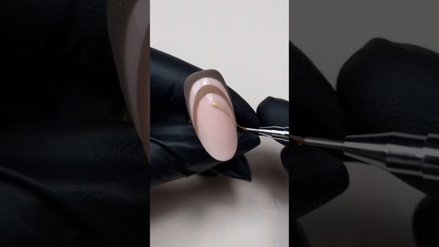 Dziewczyny lubią brąz 😏🤎 #nailsinspiration #indigo #nails #brownnails смотреть онлайн