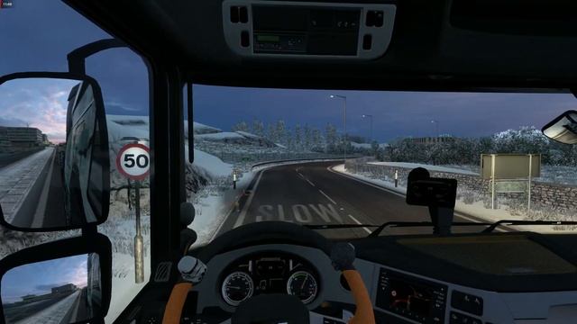 ETS2 Longest Delivery Iceland to Malta (Promods), Logitech G29. (Part 2) смотреть онлайн