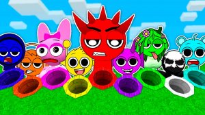 ВЫБЕРИ КРУГЛУЮ ЯМУ ВСЕ СПРУНКИ В МАЙНКРАФТ ЗОМБАК