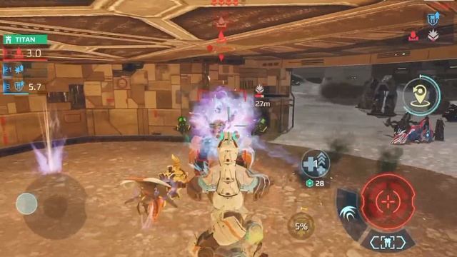 Scorpion 2 Balanced unit /nuclear amplifier | attacking enemies with Scorpion | War Robots Gameplay смотреть онлайн