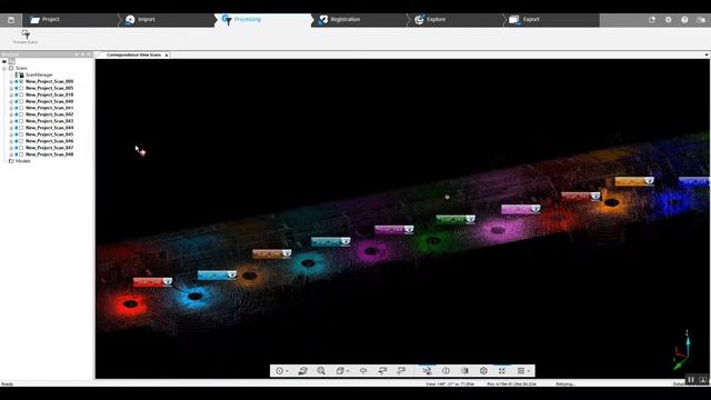 Atlantic Laser Scanning Tutorial FARO SCENE Targetless Registration and Building a Clip Box смотреть онлайн