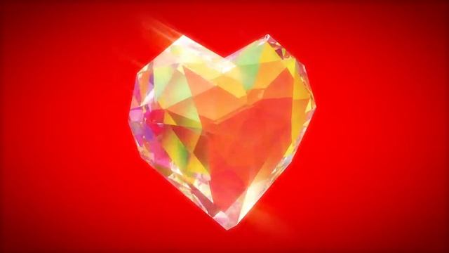 Polygonal Crystal Heart