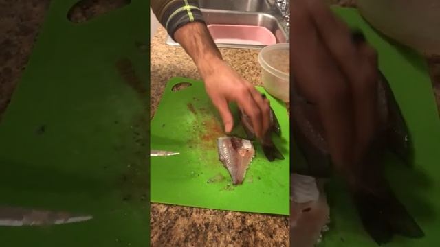 How to Fillet a Bluegill no bones- no skin смотреть онлайн