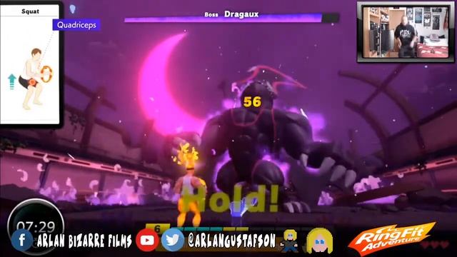 ARLAN JUEGA A: RING FIT ADVENTURE (PRIMERA VEZ QUE HAGO EJERCICIO EN MI VIDA) смотреть онлайн