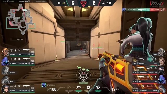 ZETA DIVISION vs BLUE BEES.ESP - HIGHLIGHTS | Champions Tour Japan Stage 2: Challengers Playoffs смотреть онлайн