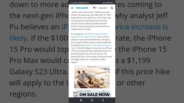 IPhone 15 Pro Rumors: Release Date, Price, Specs, Cameras And MoreBy Jordan Palmer Last