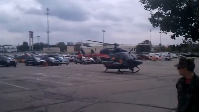 "Awesome" best chopper take off causing panic !!!!! смотреть онлайн