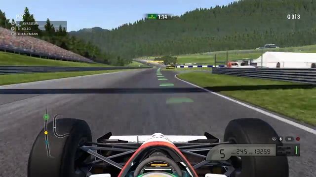 F1 2017 SECONDO EVENTO INVITATIONAL AUSTRIA CORSA A TEMPO