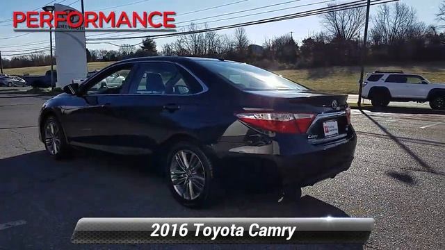 Certified 2016 Toyota Camry SE, Sinking Spring, PA DH7519A смотреть онлайн