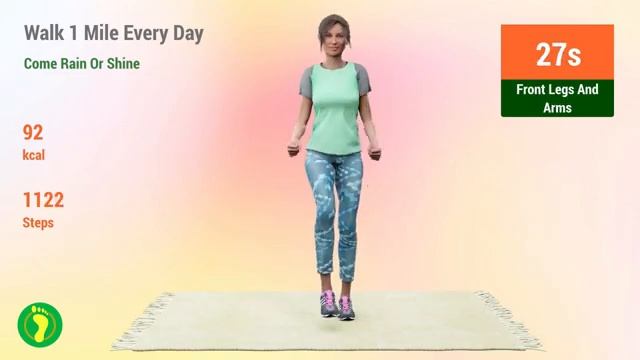 25-минутная тренировка дома для всего тела