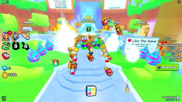 ОТКРЫЛ *2000 HYPE EGG* И ВЫБИЛ... В PET SIMULATOR 99 В РОБЛОКС! ROBLOX смотреть онлайн