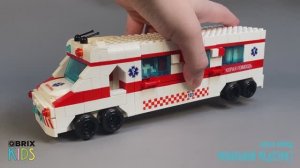 Собираем мобильный медпункт из конструктора QBRIX KIDS - детские конструкторы с видеоинструкцией