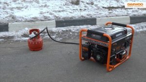 Переход на газ   Двухтопливные бензин+газ генераторы DAEWOO