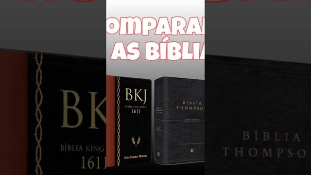 Bíblia King James e a Biblia Thompson comparações смотреть онлайн