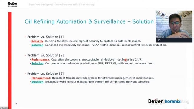 Korenix Webinar | Boost your intelligent secure solutions in oil and gas industry смотреть онлайн