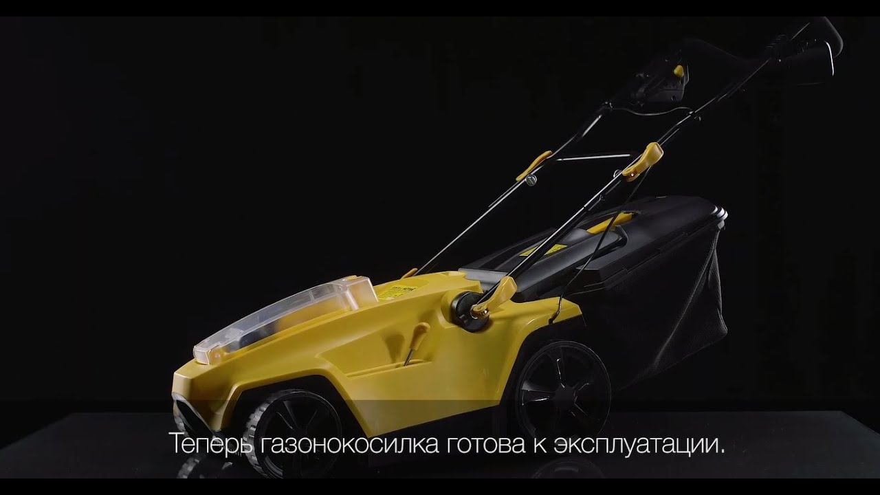 Газонокосилка Huter CLM 36LI СБОРКА 70/4/10 смотреть онлайн