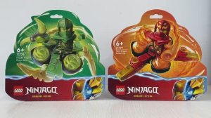 ОБЗОР ЛЕГО НИНДЗЯГО 71777 и 71779 СПИННЕРЫ по ВОССТАНИЮ ДРАКОНОВ LEGO NINJAGO DRAGON RISING SPINNER