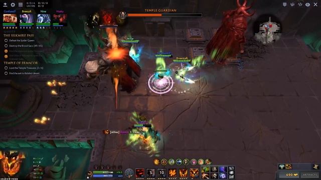Dota 2 SILTBREAKER World Record (27 min) - ONLY BOSS FIGHTS! смотреть онлайн