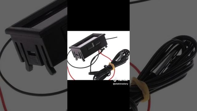 Elektroniczny Termometr - 12V -50°C do 110°C - wodoodporny czujnik - czerwony LED | Elektrostory.pl смотреть онлайн