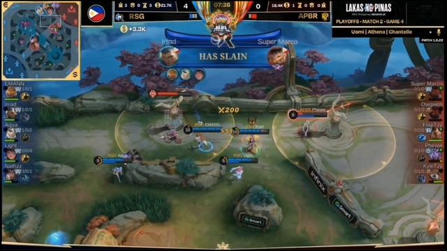RSG VS APBR GAME 4 | MPL PH S12 I PLAYOFFS DAY 2 I LAKAS NG PINAS I #MOBILELEGEND #MPLPHILIPPINES смотреть онлайн