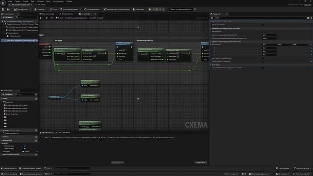 Unreal Engine - гравитация - character gravity смотреть онлайн