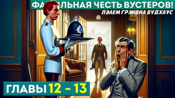 ФАМИЛЬНАЯ ЧЕСТЬ ВУСТЕРОВ! | Главы 12-13 | Аудиокнига (Роман) | Дживс и Вустер | П.Г. Вудхаус