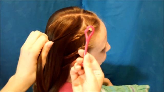 Waterfall French Braid, Triple Non French Braided Hairstyle смотреть онлайн