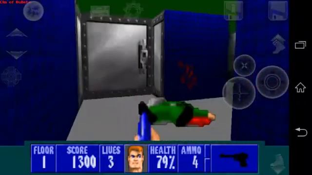 D-Touch Wolfenstein 3D TC Spear Of Destiny Return To Danger test video