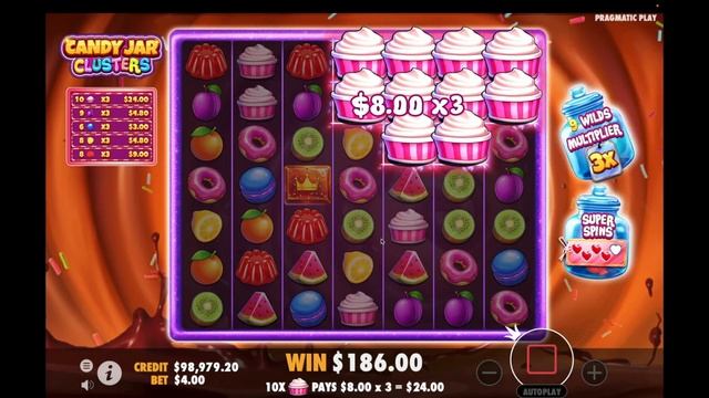 📣 CANDY JAR CLUSTERS 🎰 (PRAGMATIC PLAY) 💥 NEW SLOT смотреть онлайн