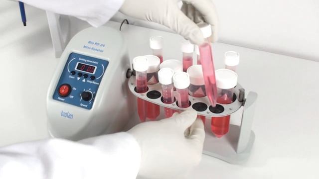 Bio RS-24, Mini-rotator for test tubes with timer смотреть онлайн