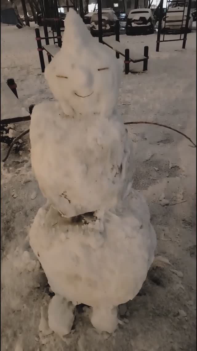 #веселый_снеговик #снеговик #зима смотреть онлайн