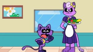 КОТ ДРЕМОТ - НОВАЯ ЖИЗНЬ! _ Poppy Playtime 3 - Анимации на русском