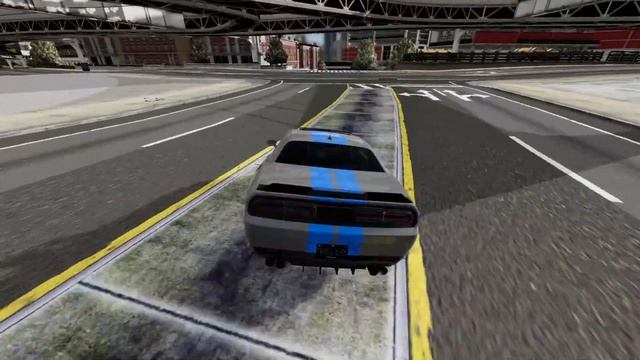 Dodge Challenger Hellcat Redeye Cruise/Cut Up On Burnout Paradise Map! | Beamng Drive смотреть онлайн