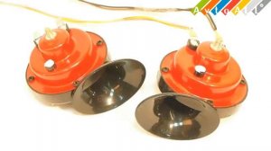 Сигнал звуковой PRO SPORT,  2 тона, 2 ракушки