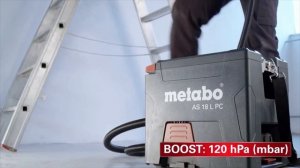 Аккумуляторный мобильный пылесос Metabo AS 18 L PC